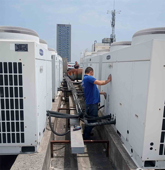 盖州中央空调制热和不制冷系统维修方法